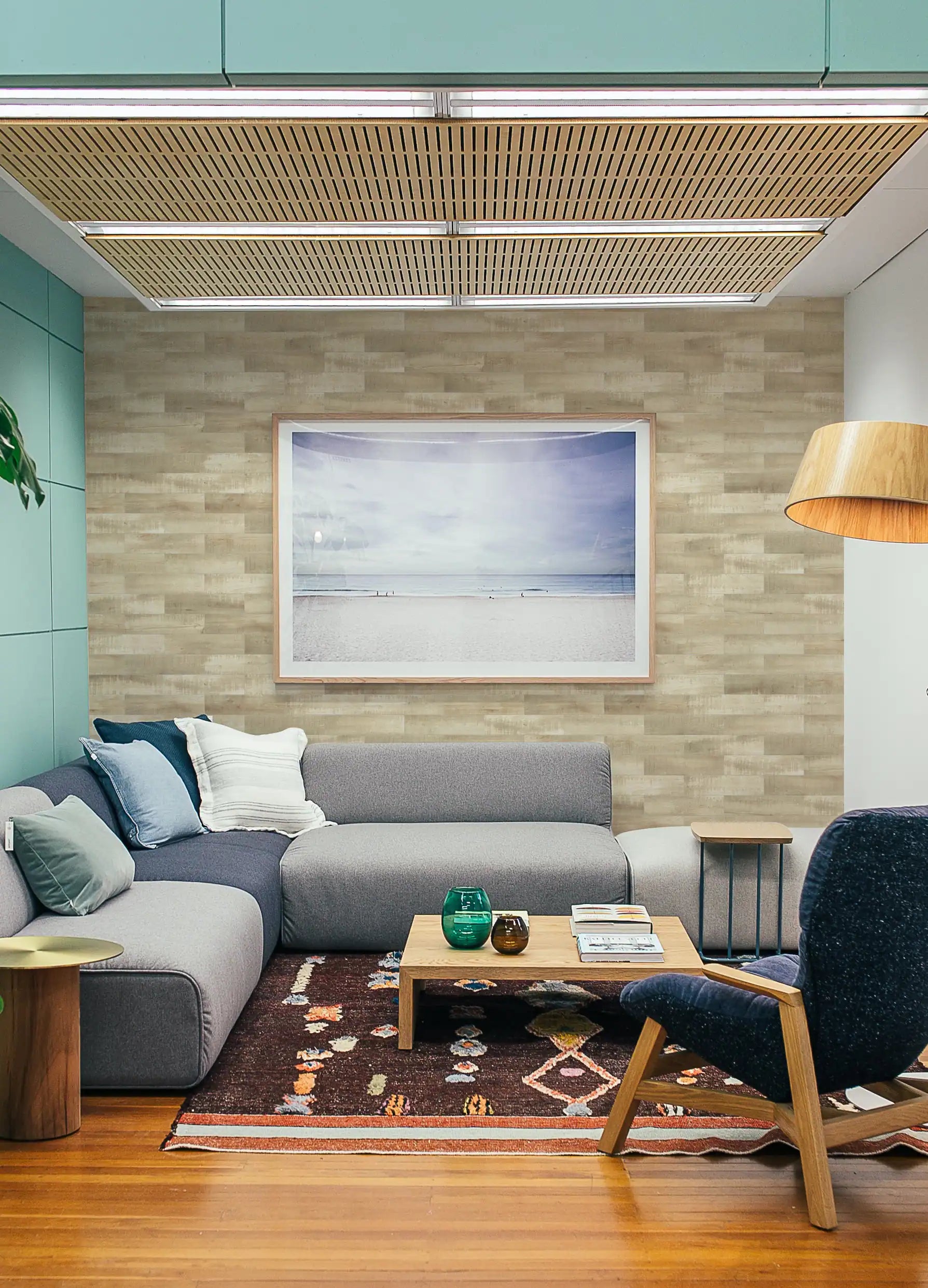 COLAMO Burlywood Weathered Wood Look Tiles Waterproof Reclaimed Barn Look Peel and Stick Backsplashes