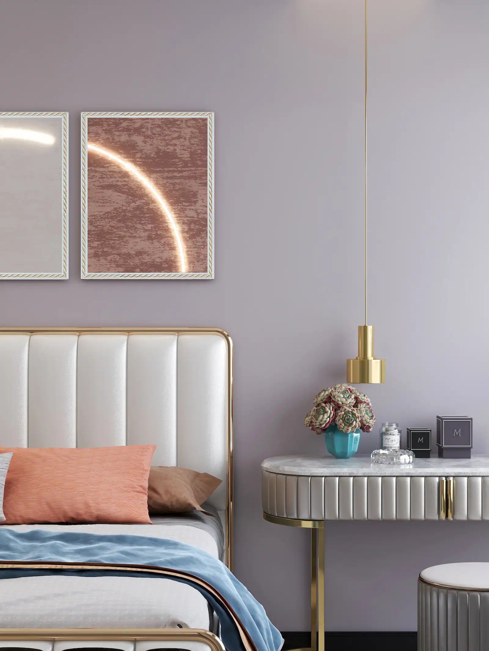 COLAMO Gilded White Molding Trim Adhesive Peel and Stick Baseboard Trim Tile Edge Trim