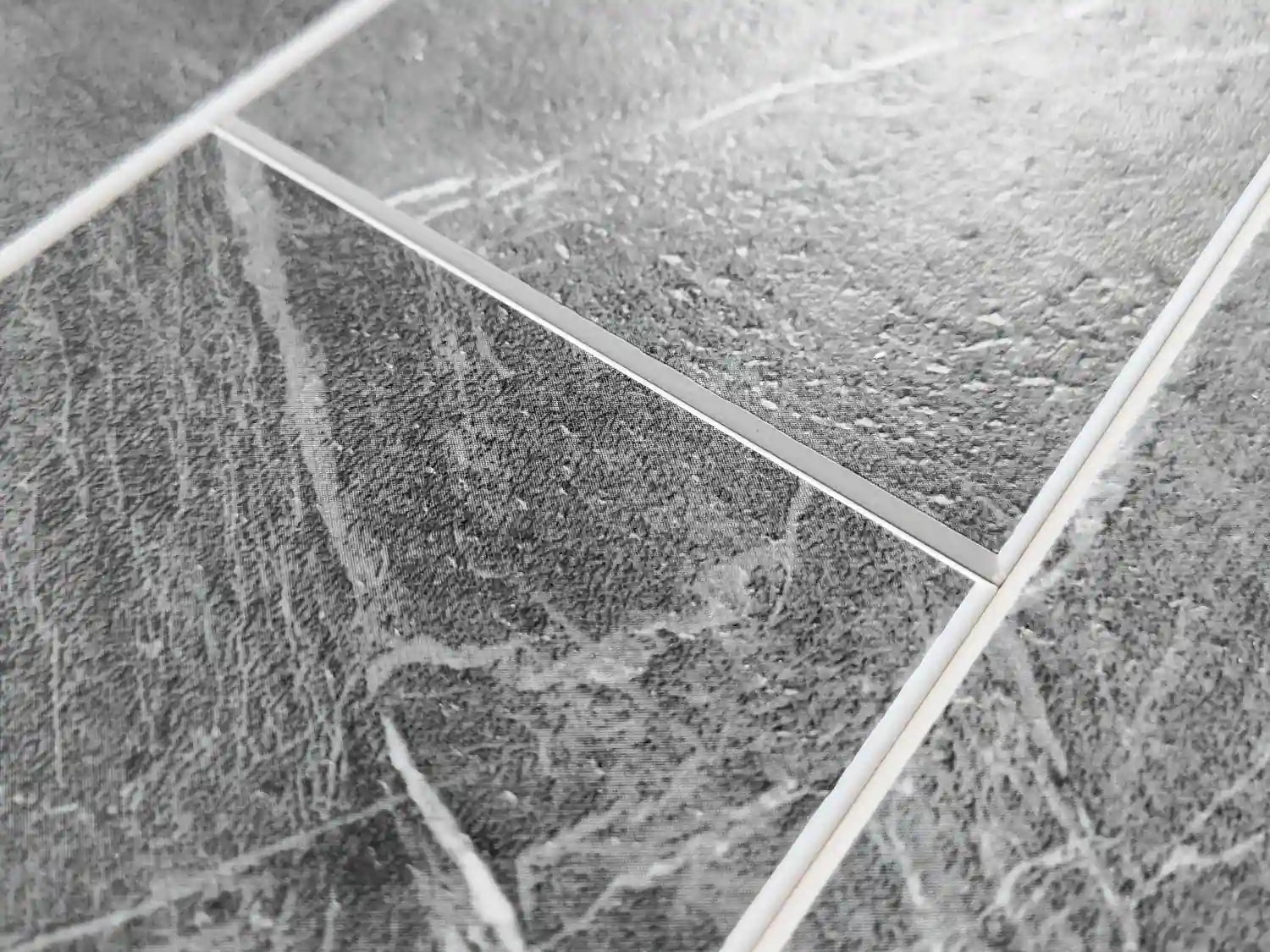 COLAMO Dark Gray Marble Peel and Stick Backsplash Subway Tiles