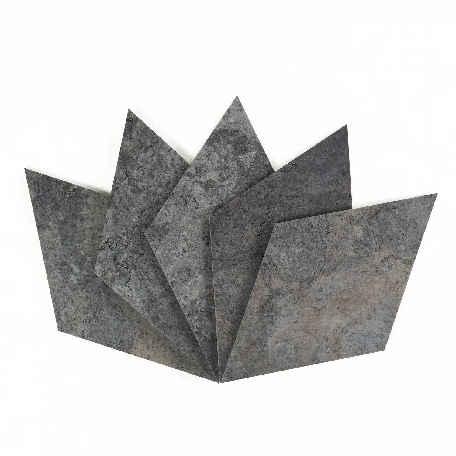 COLAMO Industrial Concrete Diamond Tile Peel and Stick Backsplash & Accent Wall Tile