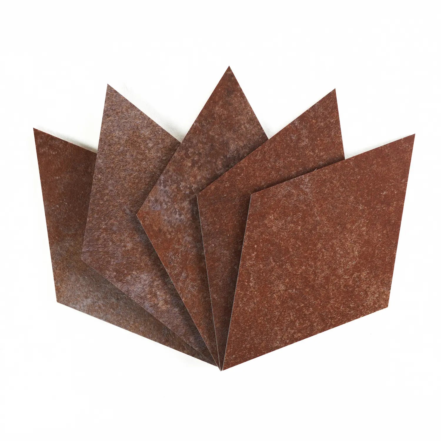 COLAMO Terracotta Diamond Tile Peel and Stick Backsplash & Accent Wall Tile