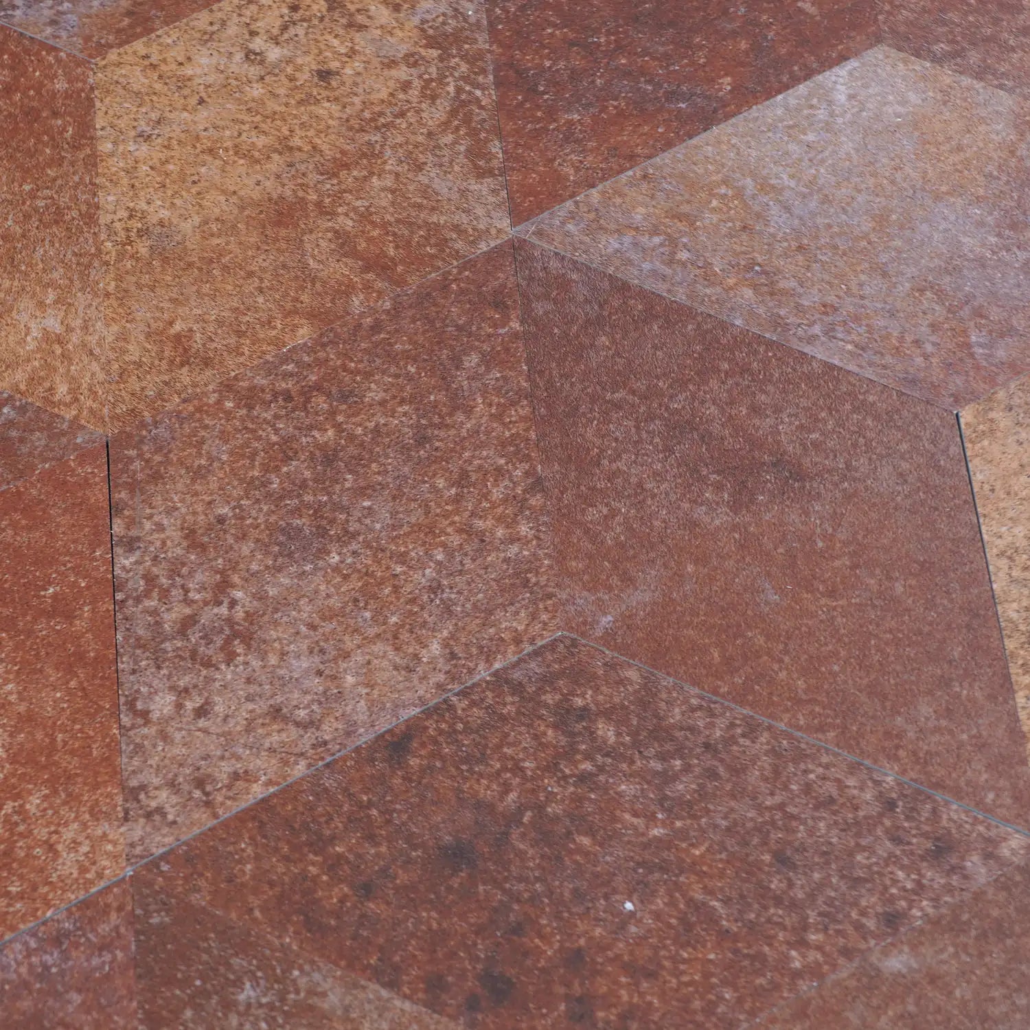 COLAMO Terracotta Diamond Tile Peel and Stick Backsplash & Accent Wall Tile