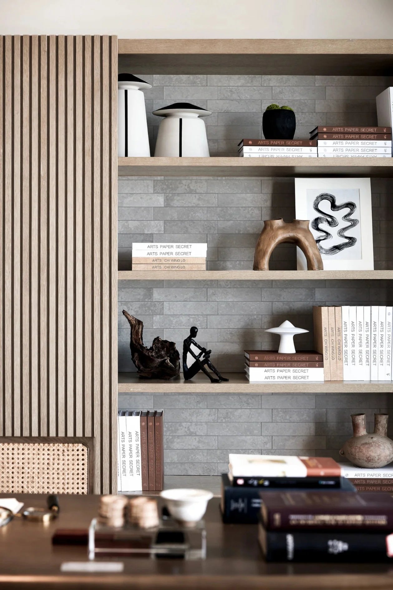 COLAMO - Protector contra salpicaduras alargado para azulejos tipo metro, color gris claro