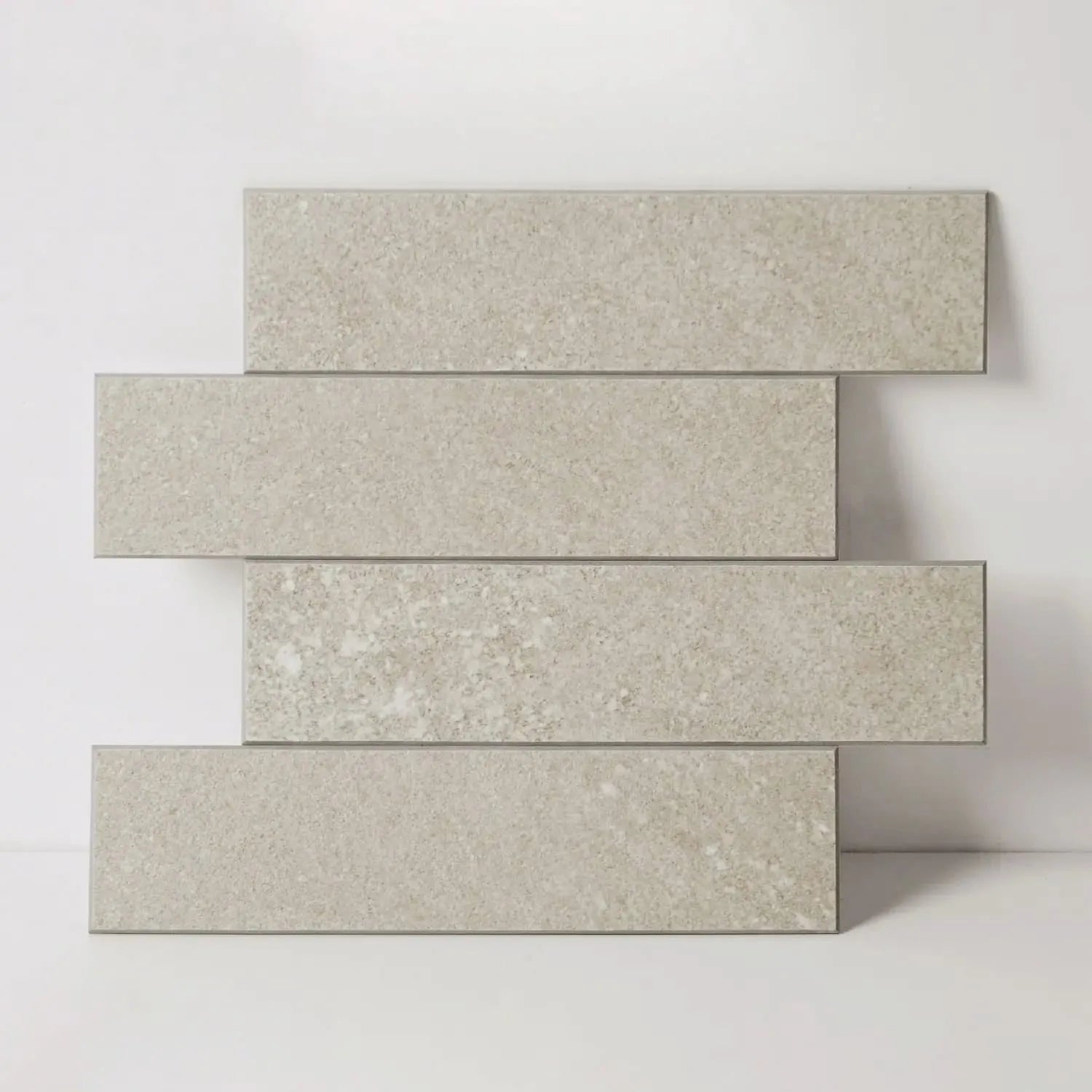 Luxe Elongated Subway Peel & Stick Tile - Limestone Beige