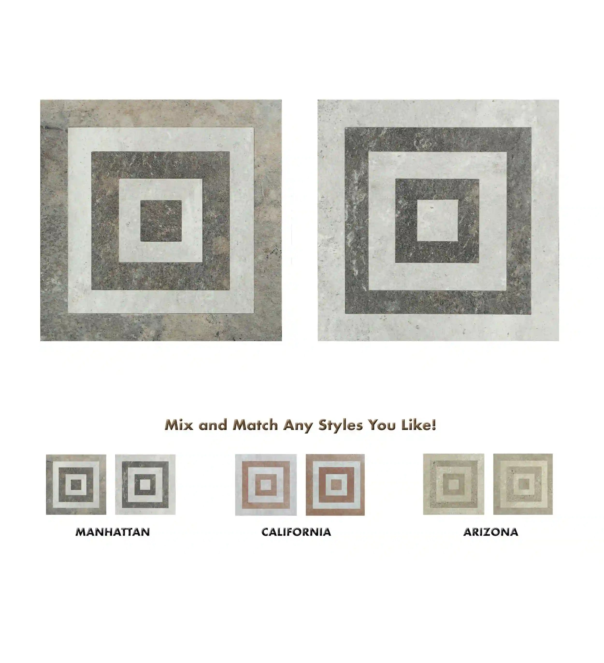 Rewind Self Adhesive DIY Backsplashes & Tiles, Manhattan