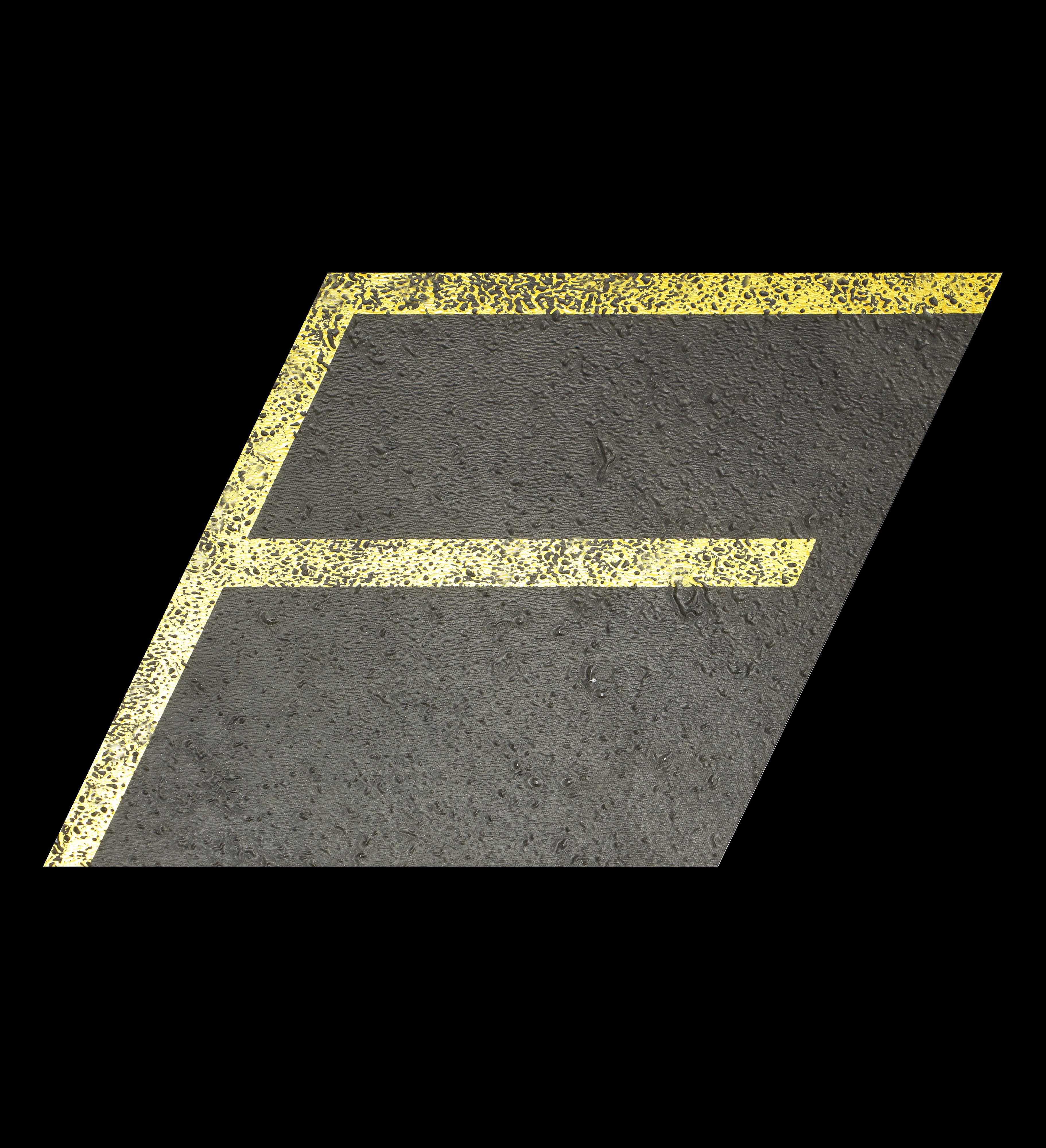 Alphabet Tale 26 Letters in Lightning Trail Cosmos Black DIY Peel and Stick Backsplash Tile