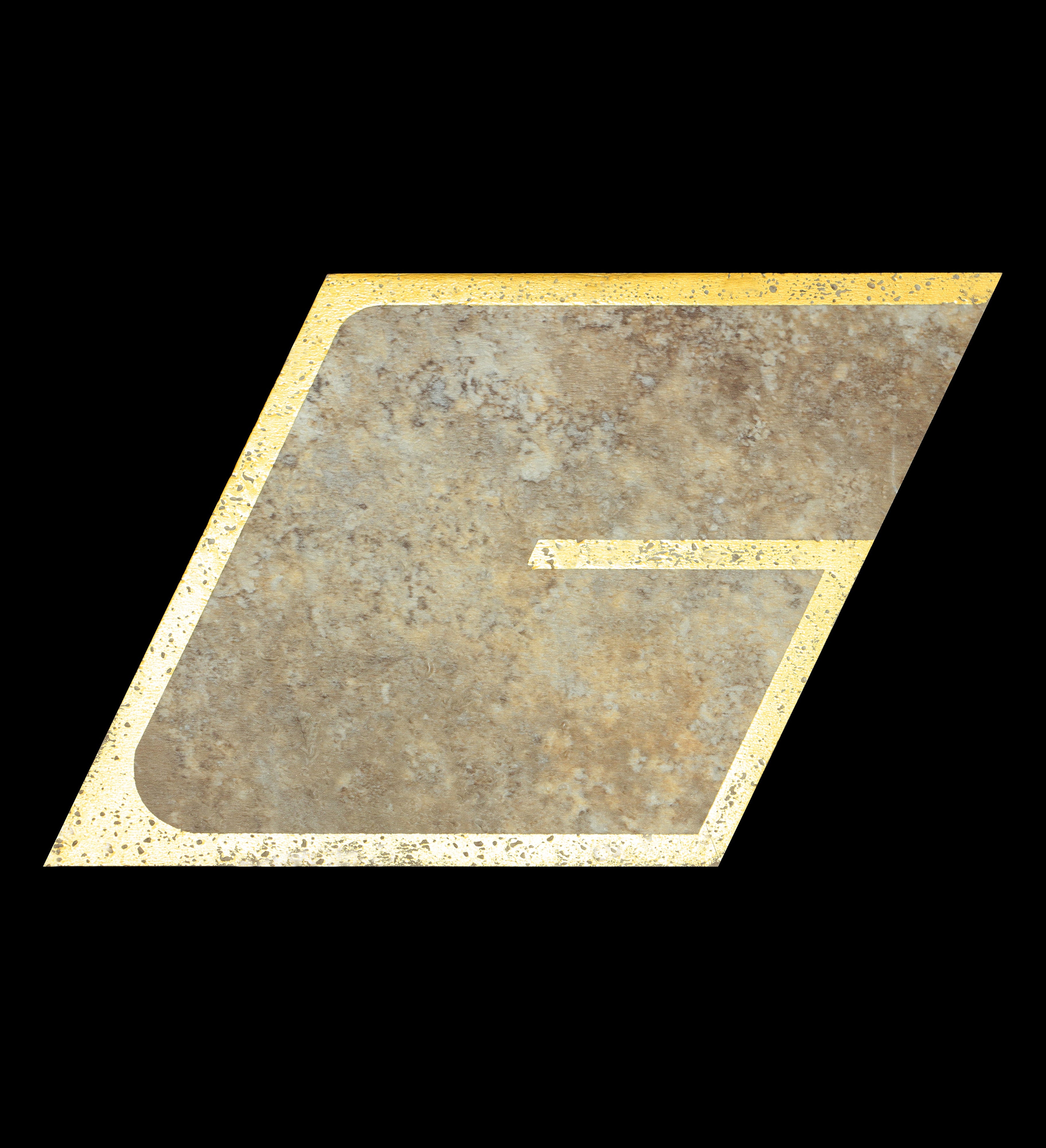 Carrelage autocollant pour dosseret, motif alphabet, 26 lettres, couleur or lever de soleil 
