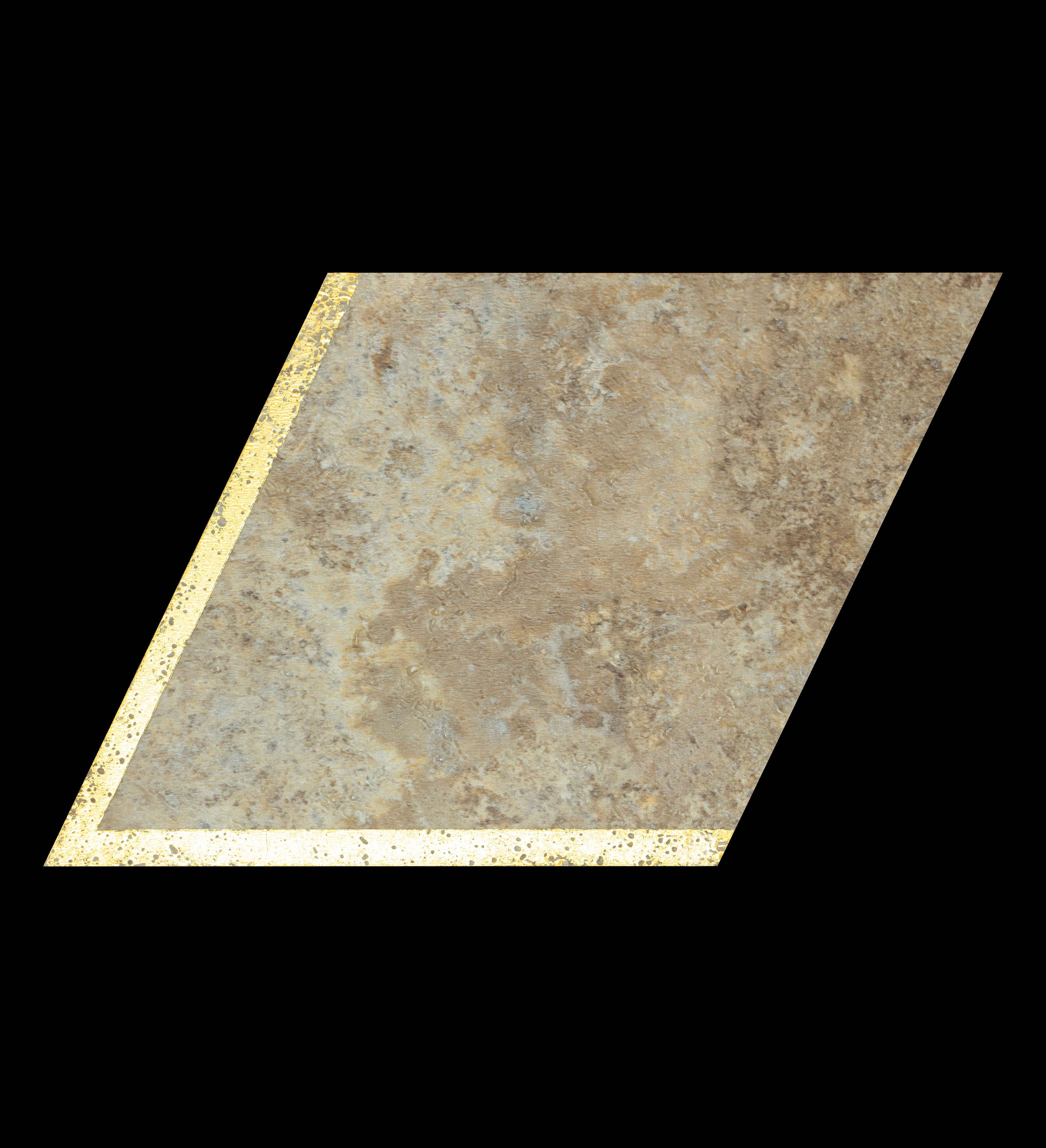Carrelage autocollant pour dosseret, motif alphabet, 26 lettres, couleur or lever de soleil 