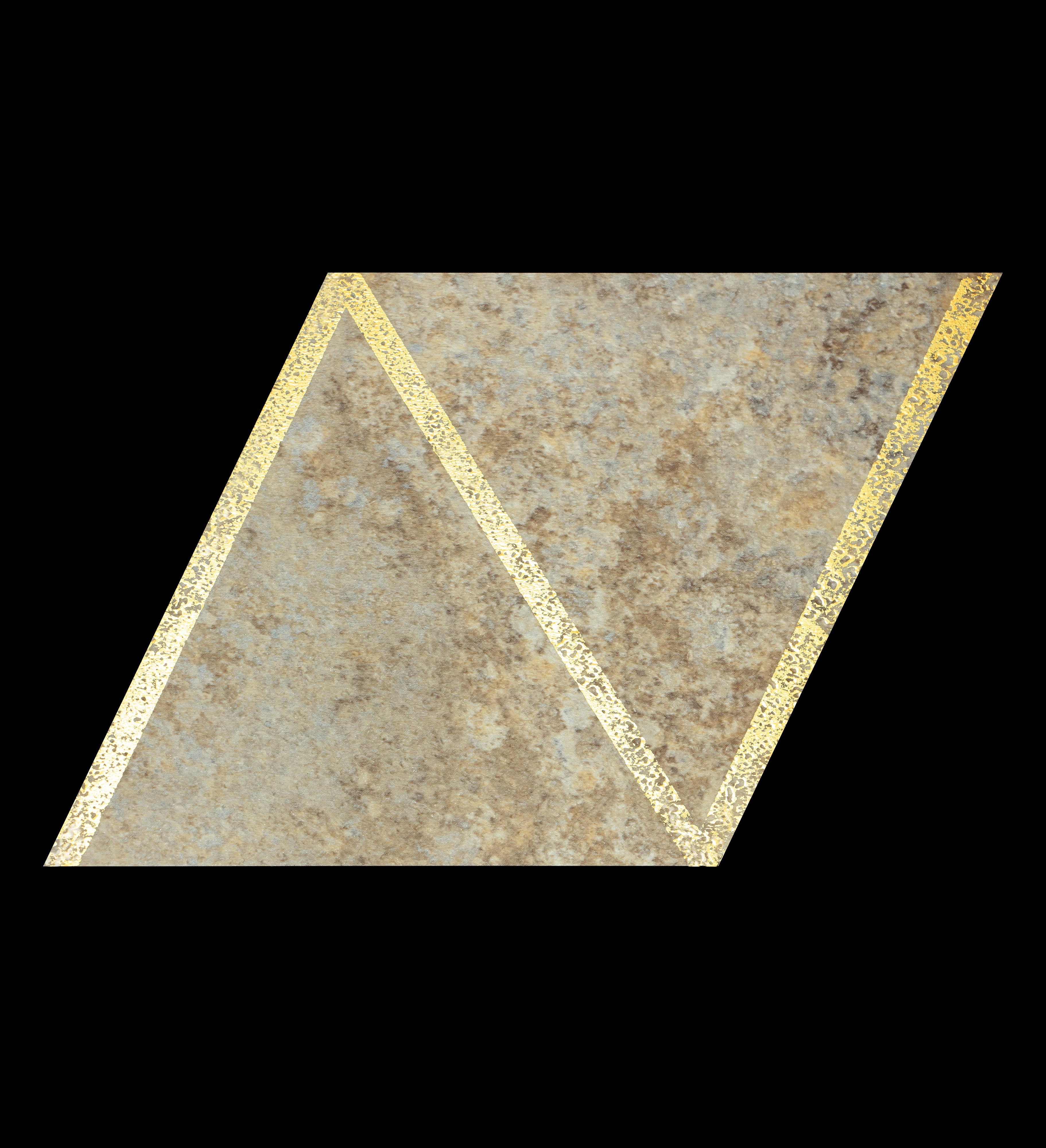 Carrelage autocollant pour dosseret, motif alphabet, 26 lettres, couleur or lever de soleil 