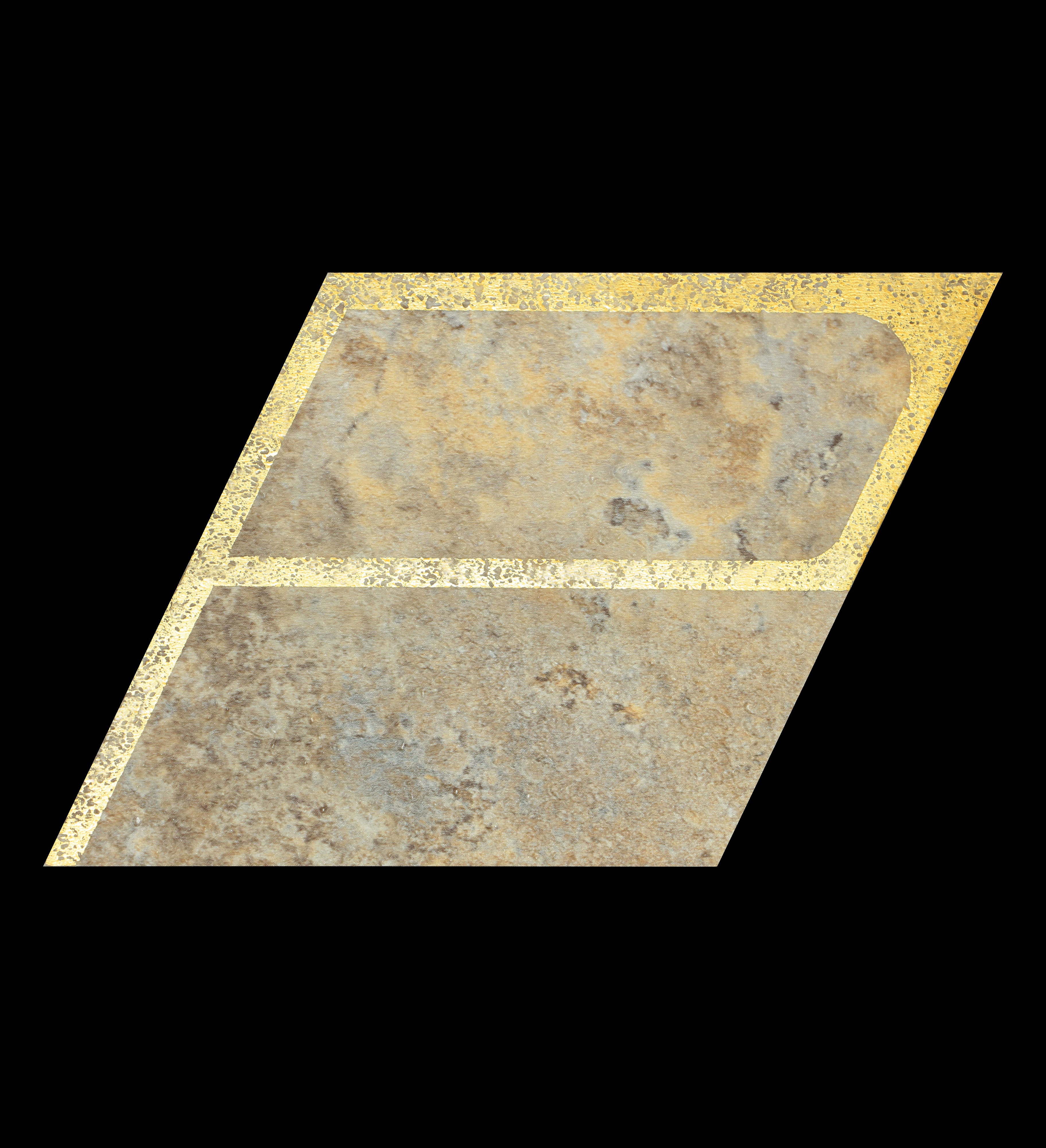 Carrelage autocollant pour dosseret, motif alphabet, 26 lettres, couleur or lever de soleil 