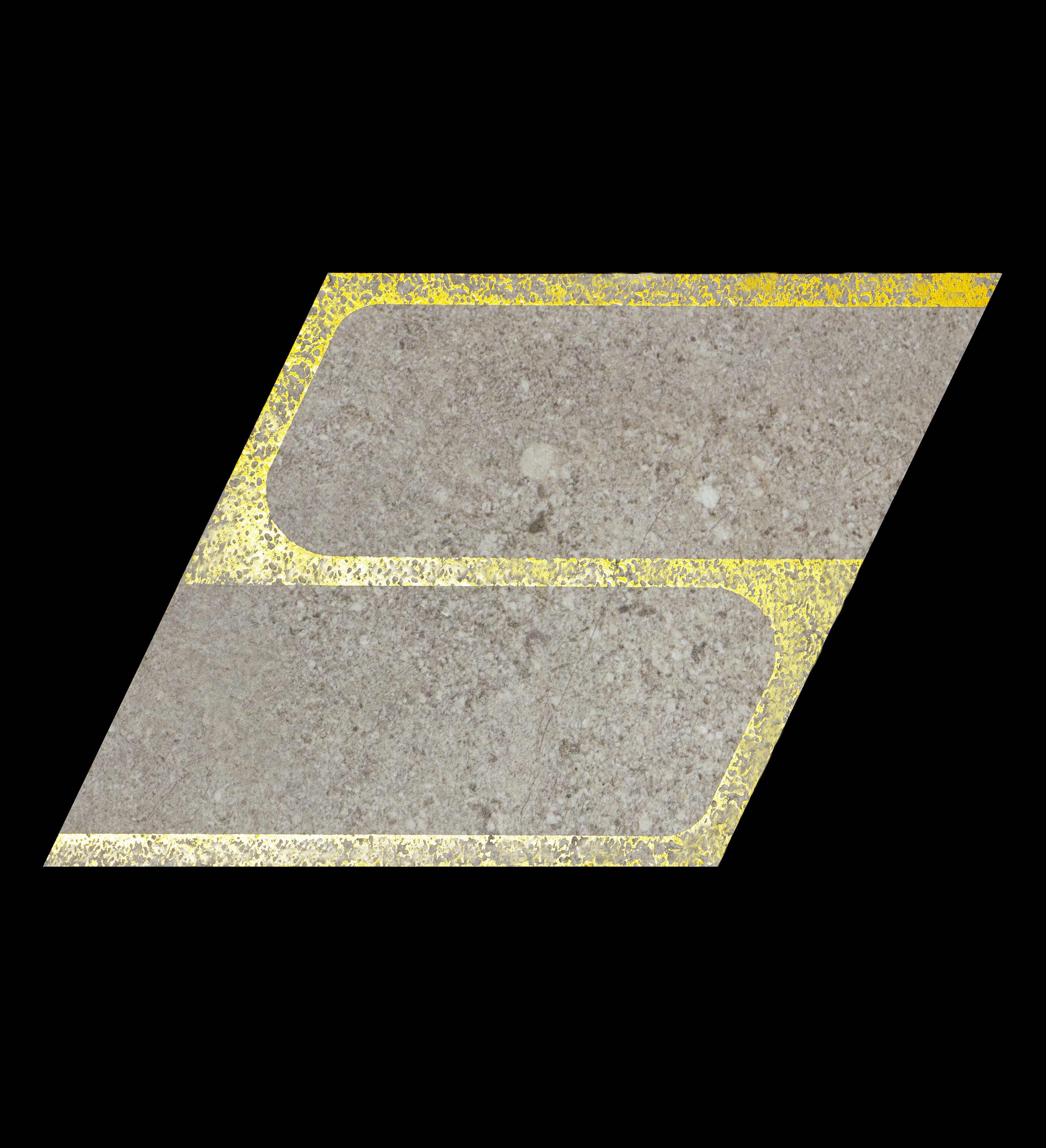 Alphabet Tale 26 Letters in Saturn Grey DIY Peel and Stick Backsplash Tile