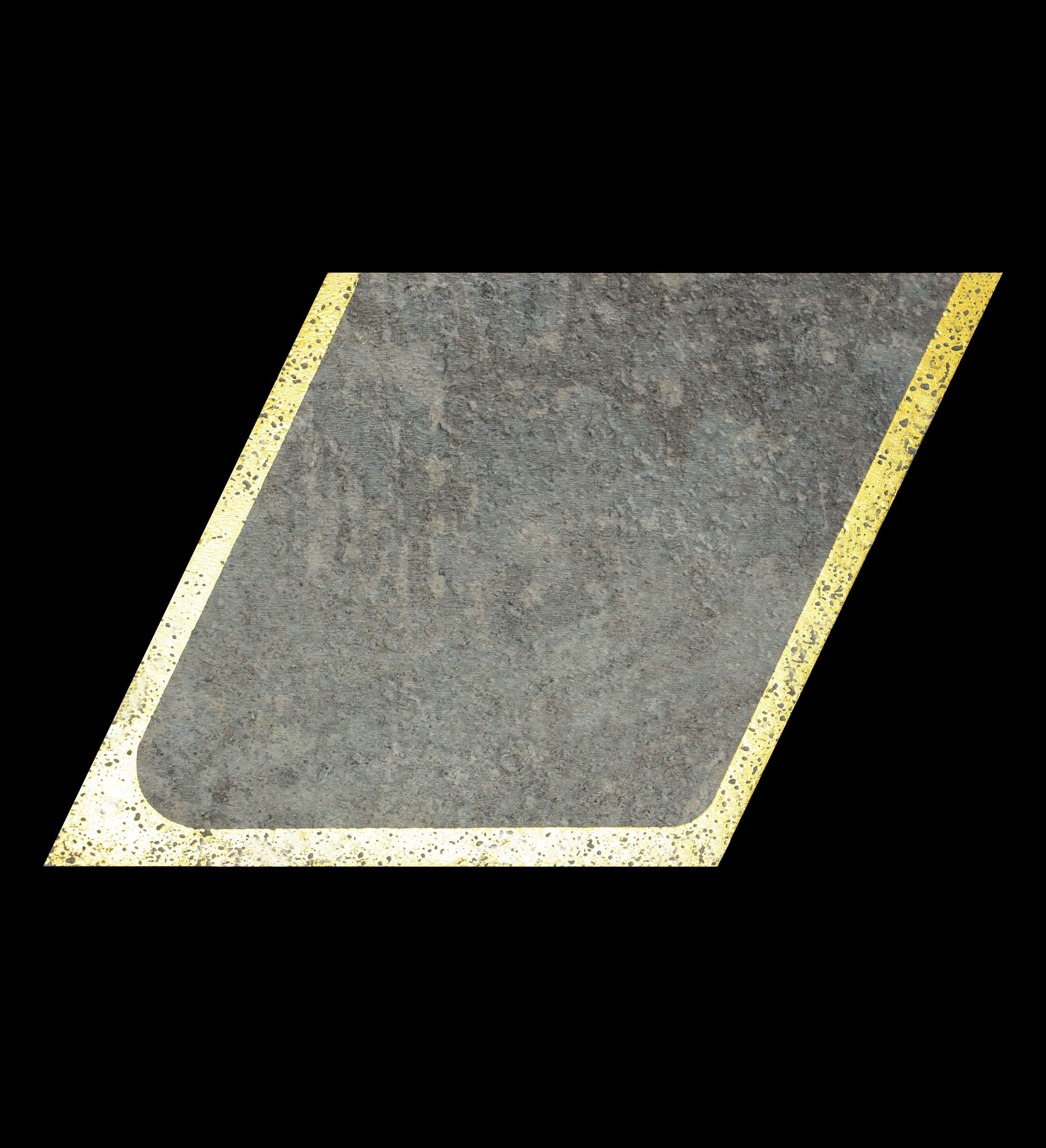 Carrelage autocollant pour dosseret, motif Alphabet Tale, 26 lettres en noir cosmos