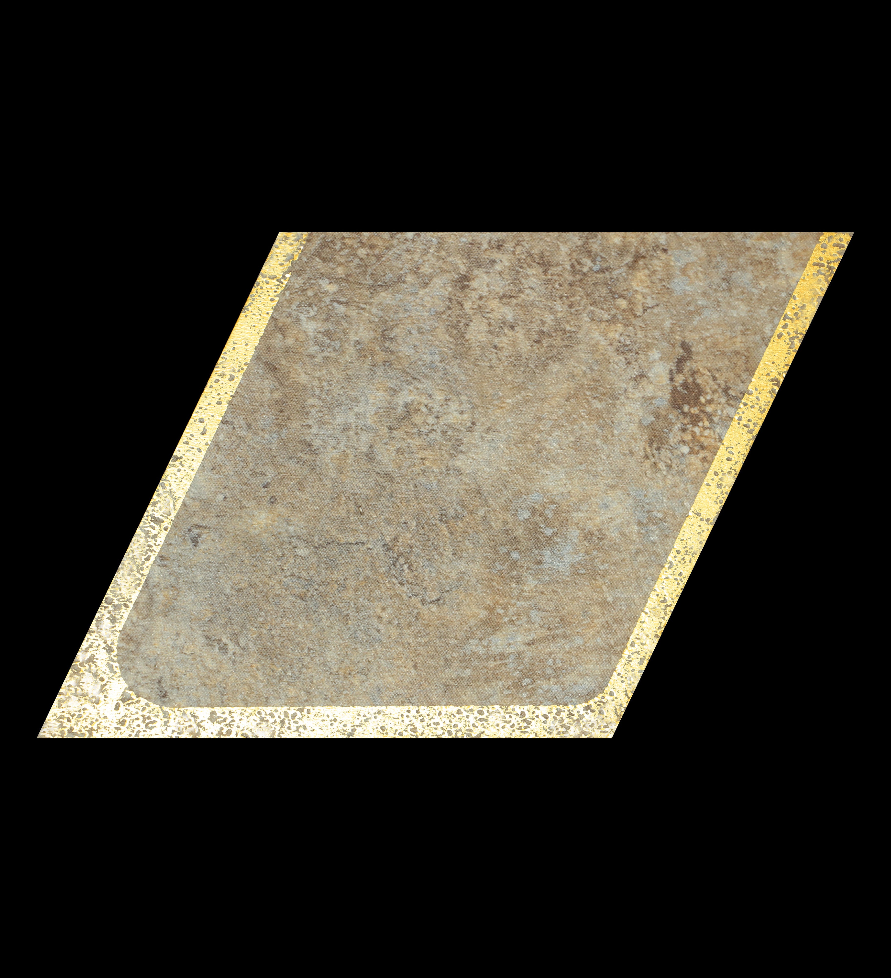 Carrelage autocollant pour dosseret, motif alphabet, 26 lettres, couleur or lever de soleil 
