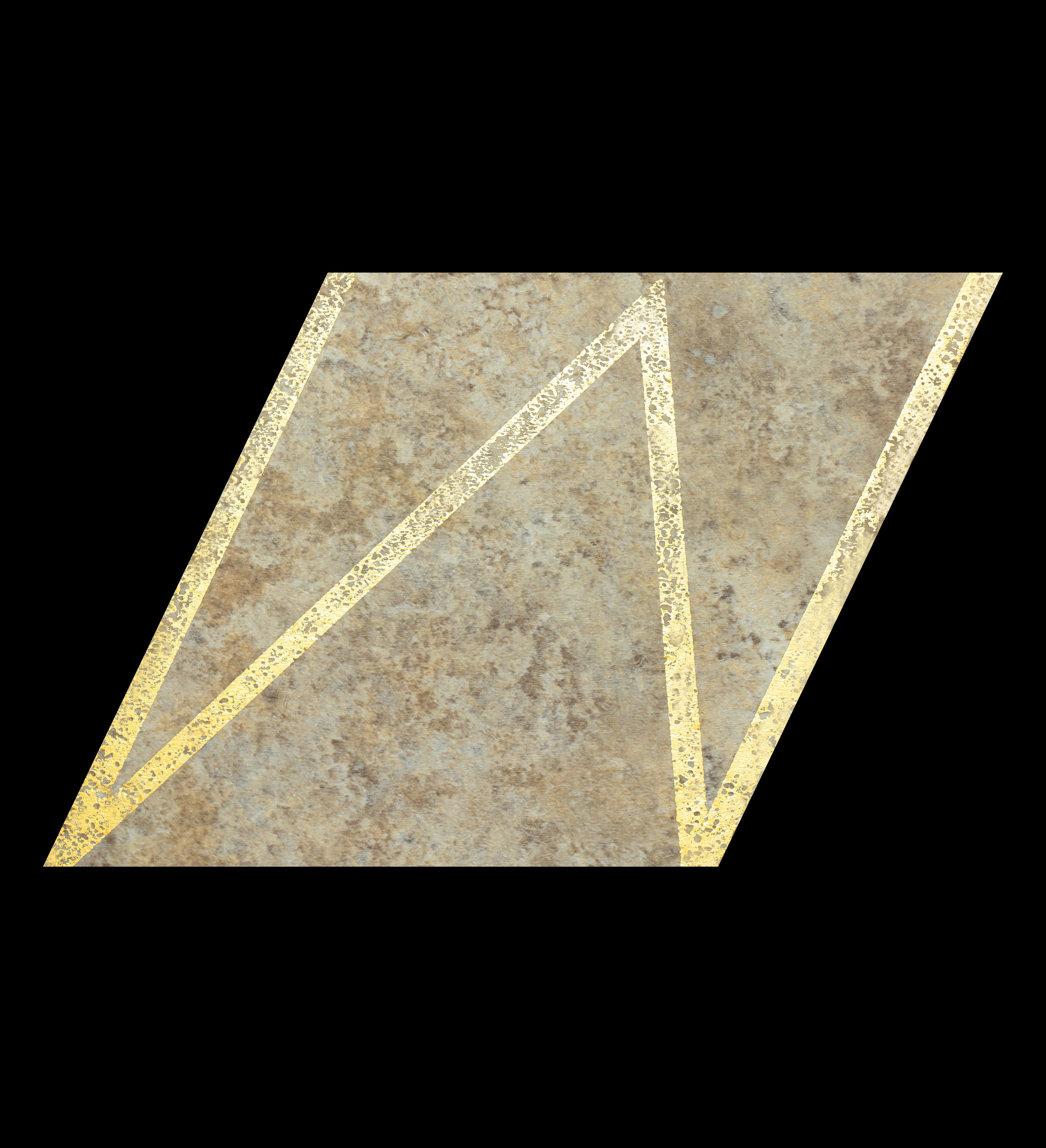 Carrelage autocollant pour dosseret, motif alphabet, 26 lettres, couleur or lever de soleil 